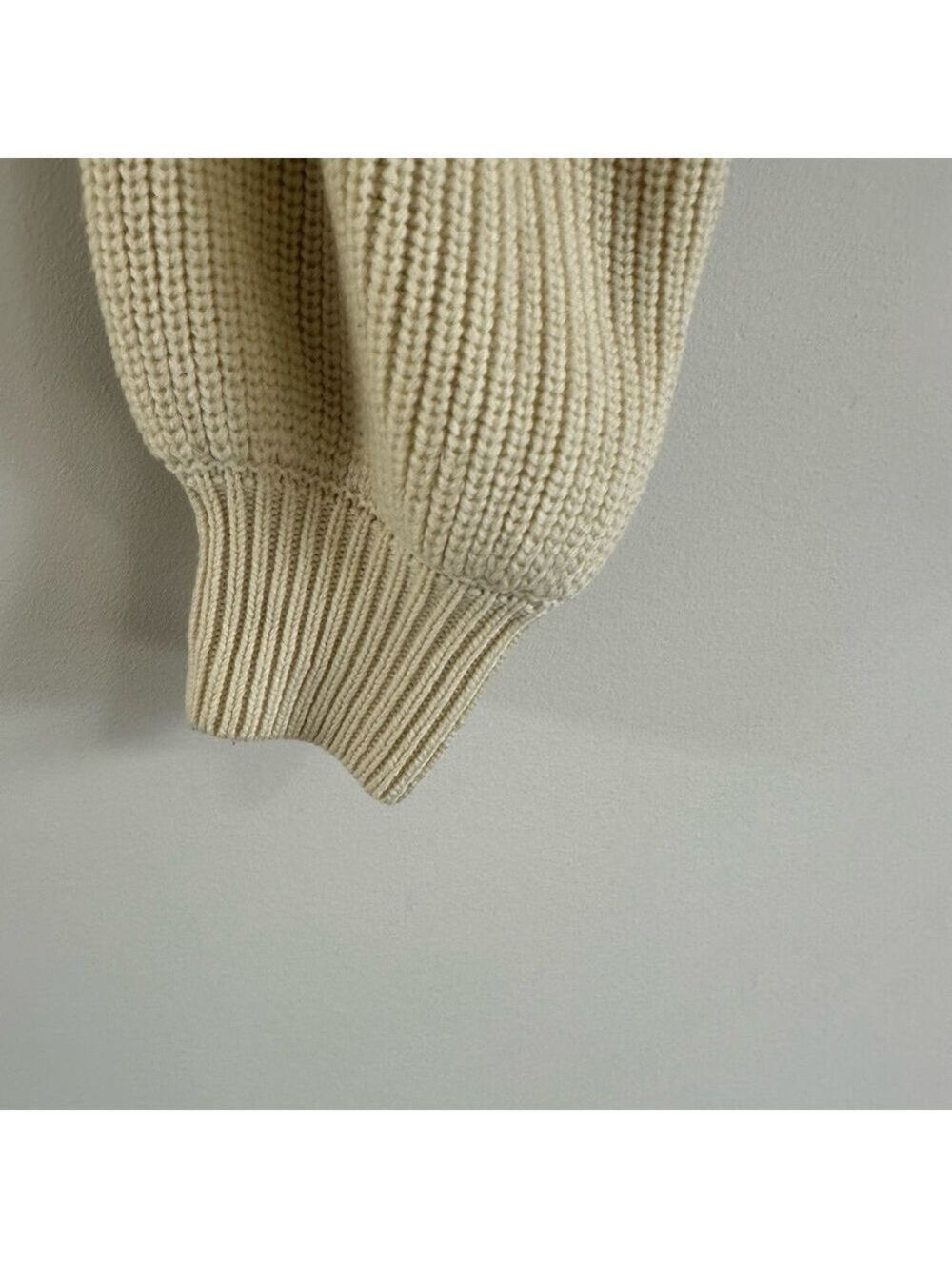 Wilfred Free Unwind Merino Wool Waist Open Cardigan XS Aritzia Butter Yellow - Picture 7 of 12